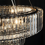 8/12 - Light Crystal Glass Pendant Light - LightfixturesUAE
