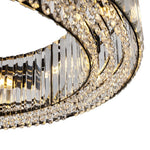8/12 - Light Crystal Glass Pendant Light - LightfixturesUAE