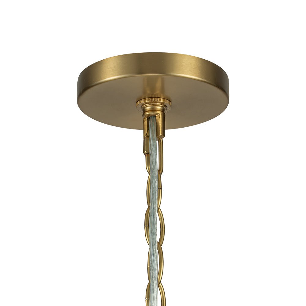 8/12 - Light Modern Cluster Ribbed Glass Bubble Chandelier - LightfixturesUAE