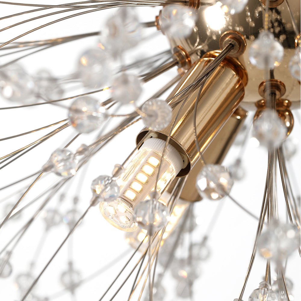 8/9 - Light Dandelion Firework Chandelier - LightfixturesUAE