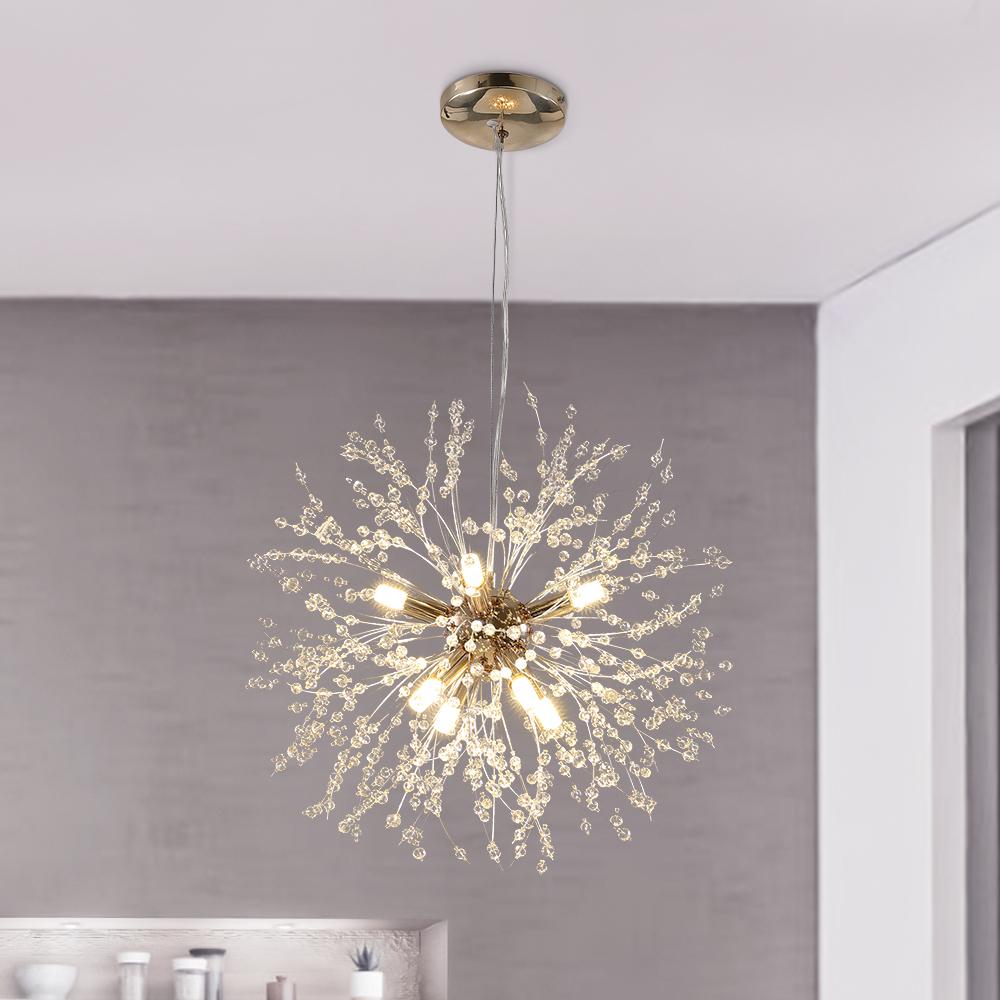 8/9 - Light Dandelion Firework Chandelier - LightfixturesUAE