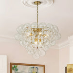 9 - Light Modern Cluster Grape Bubble Chandelier - LightfixturesUAE