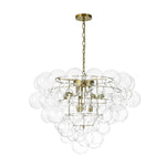9 - Light Modern Cluster Grape Bubble Chandelier - LightfixturesUAE