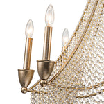 Antique Candle Style Crystal Empire Chandelier - LightfixturesUAE