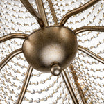 Antique Candle Style Crystal Empire Chandelier - LightfixturesUAE