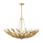 Art Deco 6 - Light Branch - Style Flower Basket Iron Chandelier - LightfixturesUAE