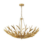 Art Deco 6 - Light Branch - Style Flower Basket Iron Chandelier - LightfixturesUAE