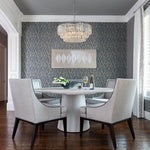 Bauhaus 9 - Light Round Drum Tiered Crystal Chandelier - LightfixturesUAE