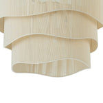 Boho 3 - Tier Beige Handwoven Drum Chandelier - LightfixturesUAE