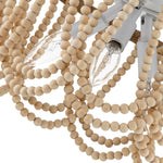 Coastal Modern Beaded Flush Mount Ceiling Light - LightfixturesUAE