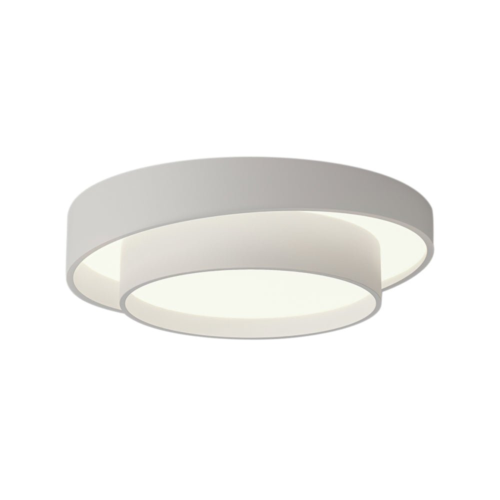Concentric Rings Round LED Flush Mount Ceiling Light - LightfixturesUAE