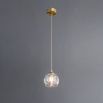 Crystal 1 - Light Mini Brass Pendant Light - LightfixturesUAE