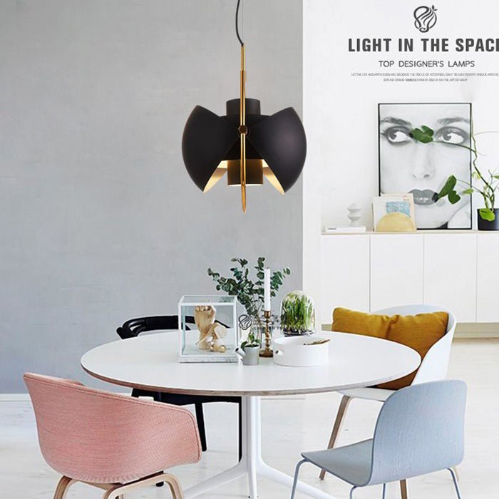 Danish Modern 1 Light Multi - Lite Pendant Light - LightfixturesUAE