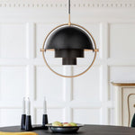 Danish Modern 1 Light Multi - Lite Pendant Light - LightfixturesUAE