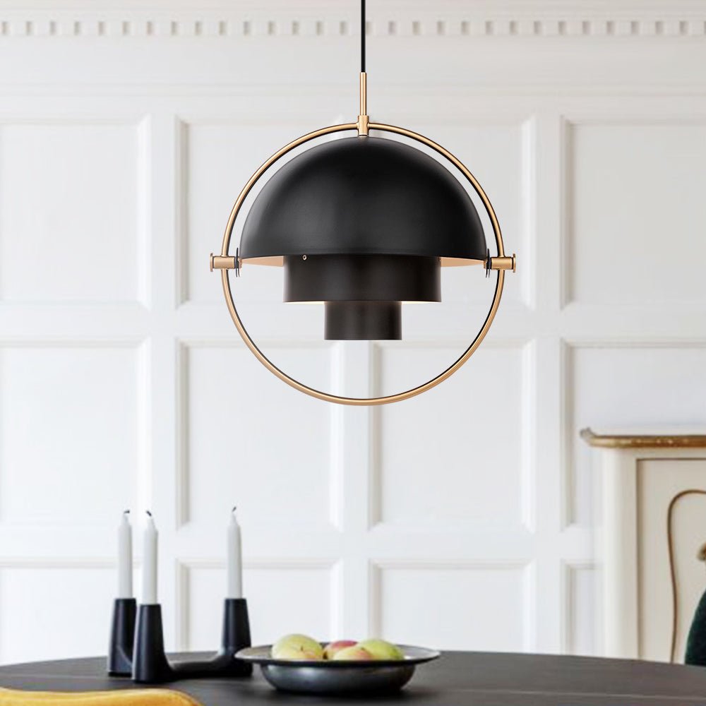Danish Modern 1 Light Multi - Lite Pendant Light - LightfixturesUAE