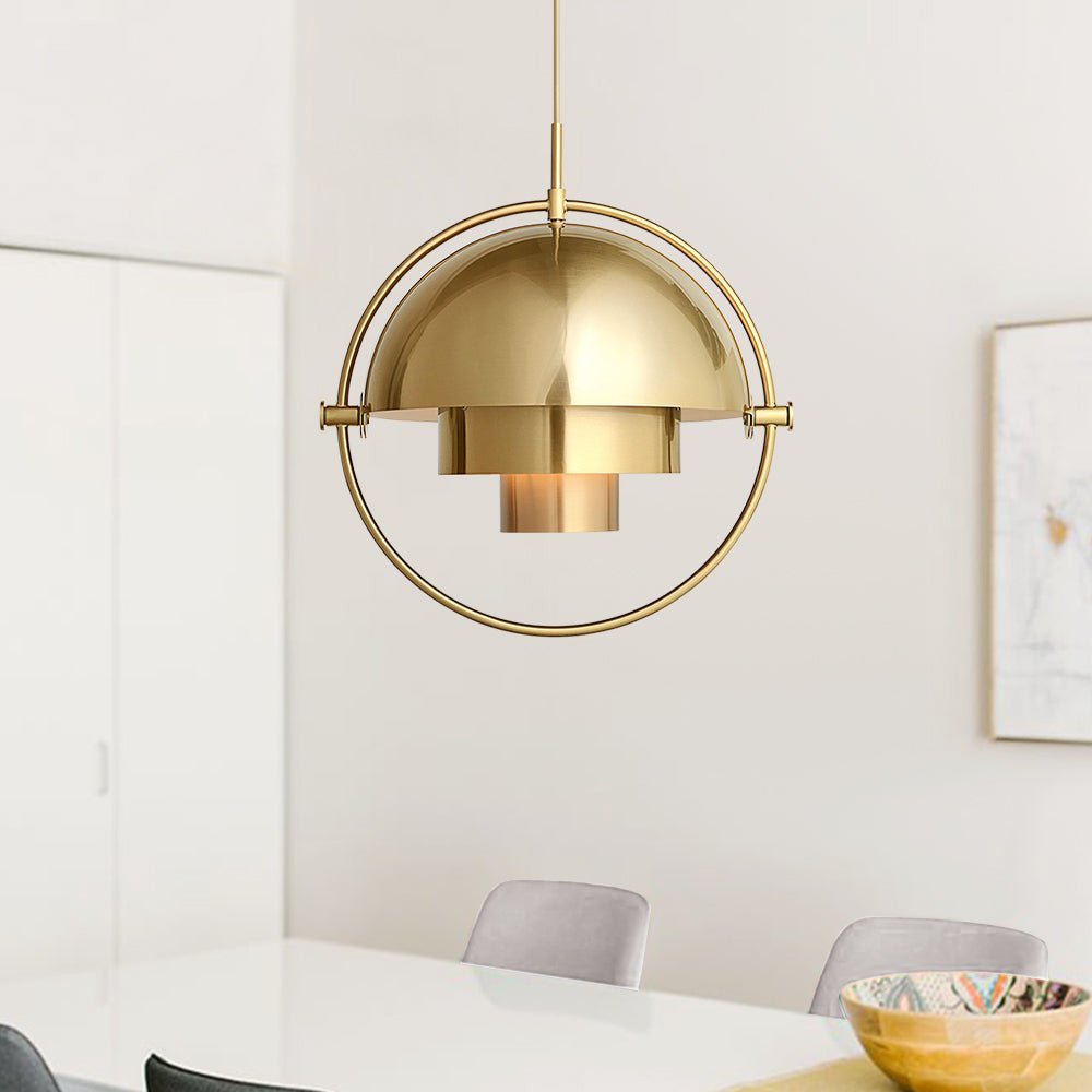 Danish Modern 1 Light Multi - Lite Pendant Light - LightfixturesUAE