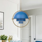 Danish Modern 1 Light Multi - Lite Pendant Light - LightfixturesUAE
