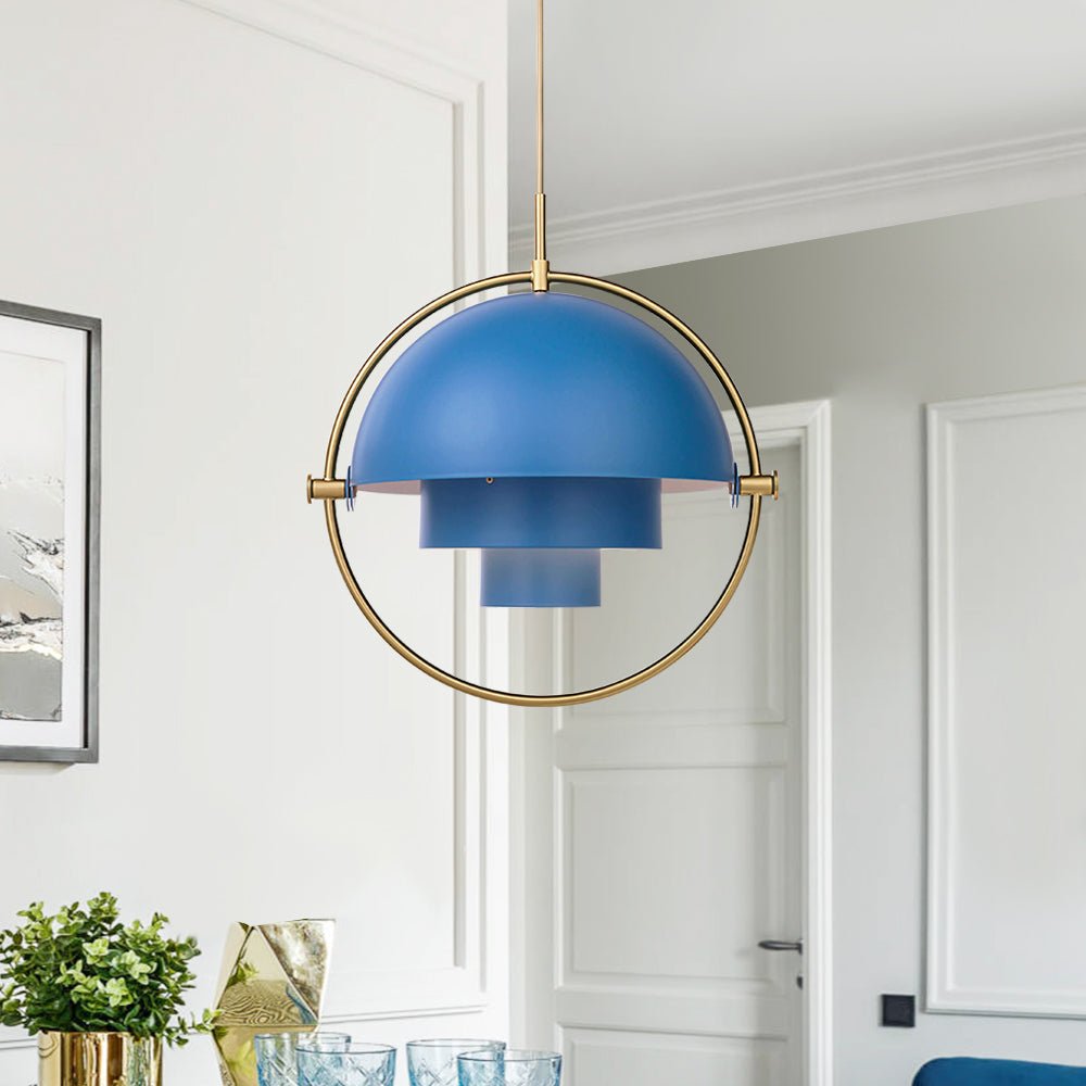 Danish Modern 1 Light Multi - Lite Pendant Light - LightfixturesUAE