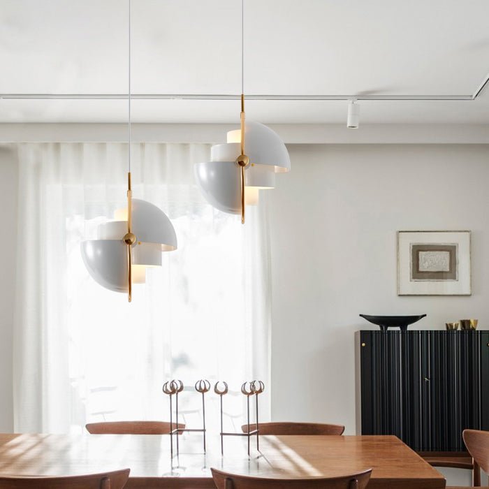 Danish Modern 1 Light Multi - Lite Pendant Light - LightfixturesUAE