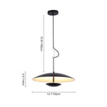 Danish Nordic LED Linear Pendant Light - LightfixturesUAE