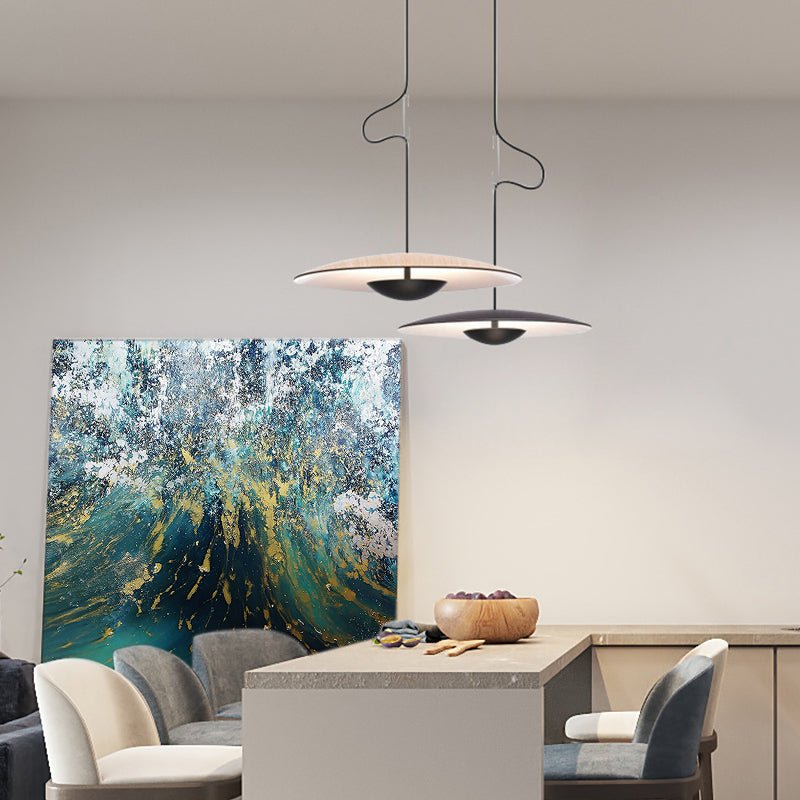 Danish Nordic LED Linear Pendant Light - LightfixturesUAE