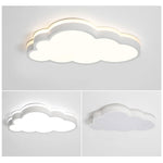 Dimmable LED Cloud Ceiling Flush Mount - LightfixturesUAE