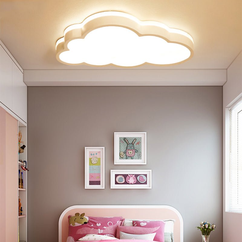 Dimmable LED Cloud Ceiling Flush Mount - LightfixturesUAE