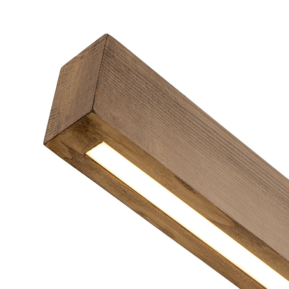 Dimmable LED Modern Linear Island Chandelier - LightfixturesUAE