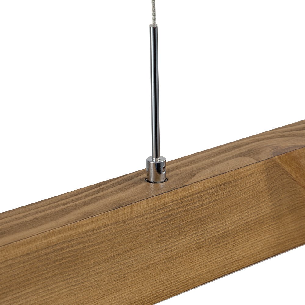 Dimmable LED Modern Linear Island Chandelier - LightfixturesUAE