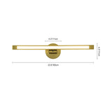 Dimmable LED Modern Linear Strip Bar Wall Sconce - LightfixturesUAE