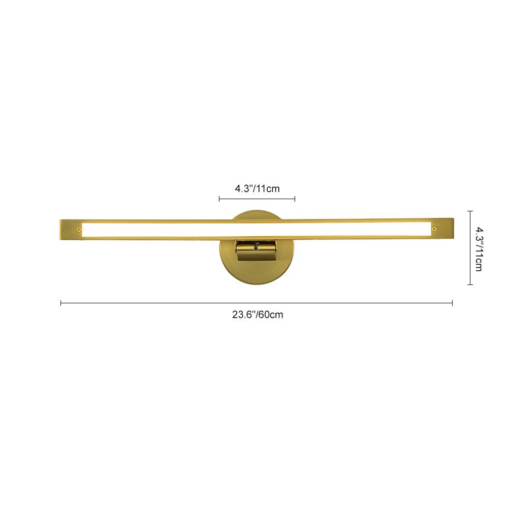 Dimmable LED Modern Linear Strip Bar Wall Sconce - LightfixturesUAE