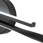 Dimmable LED Modern Mid - Century Swirl Linear Wall Sconce - LightfixturesUAE
