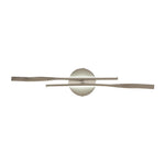 Dimmable LED Modern Mid - Century Swirl Linear Wall Sconce - LightfixturesUAE