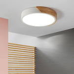Dimmable Modern LED Round Flush Mount Ceiling Light - LightfixturesUAE