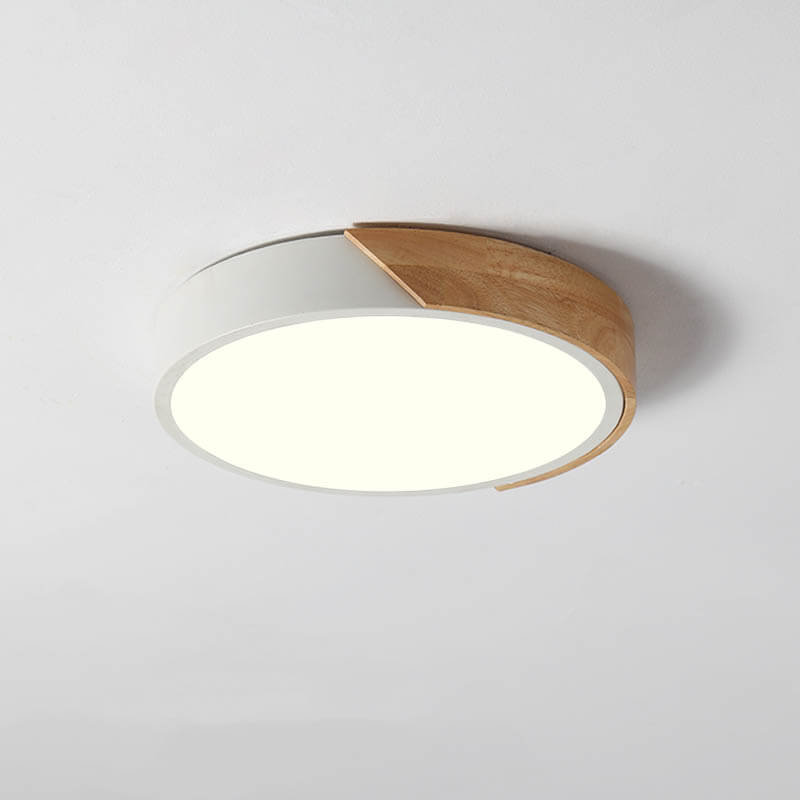 Dimmable Modern LED Round Flush Mount Ceiling Light - LightfixturesUAE
