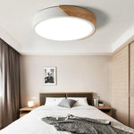 Dimmable Modern LED Round Flush Mount Ceiling Light - LightfixturesUAE