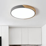 Dimmable Modern LED Round Flush Mount Ceiling Light - LightfixturesUAE