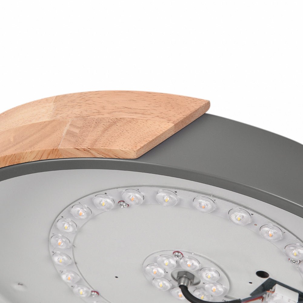 Dimmable Modern LED Round Flush Mount Ceiling Light - LightfixturesUAE