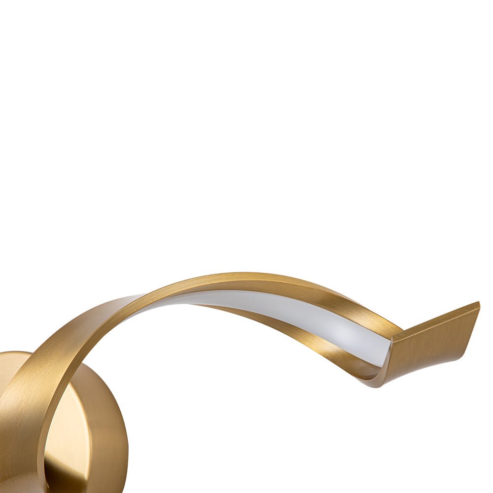Dimmable Modern LED Spiral Sleek Bar Wall Sconce - LightfixturesUAE