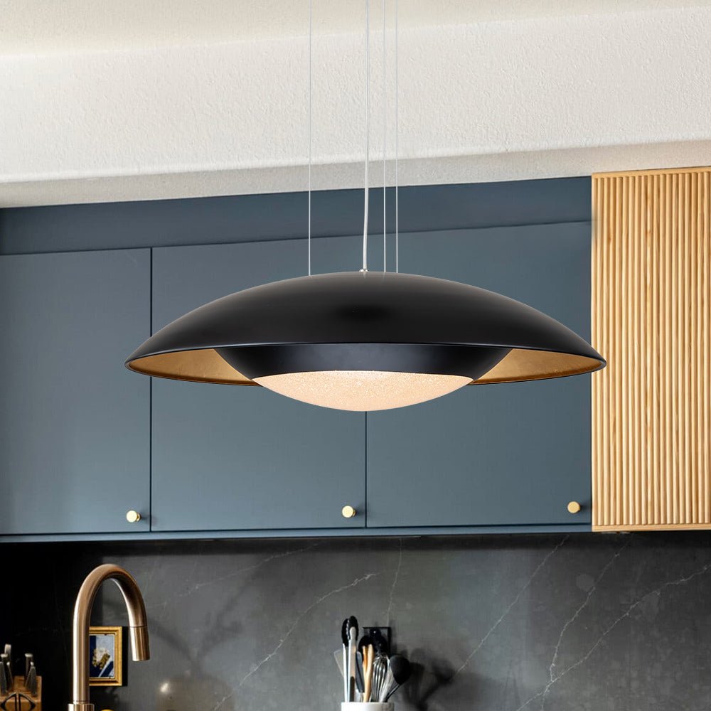 Dimmable Modern Saucer UFO LED Pendant Light - LightfixturesUAE