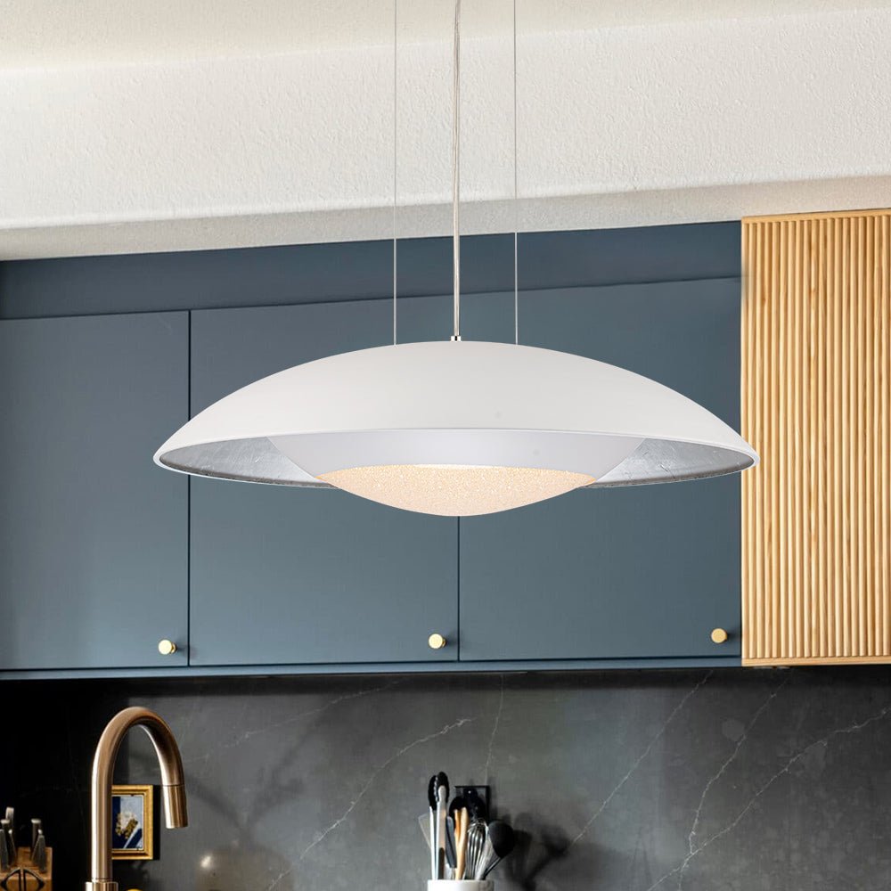 Dimmable Modern Saucer UFO LED Pendant Light - LightfixturesUAE