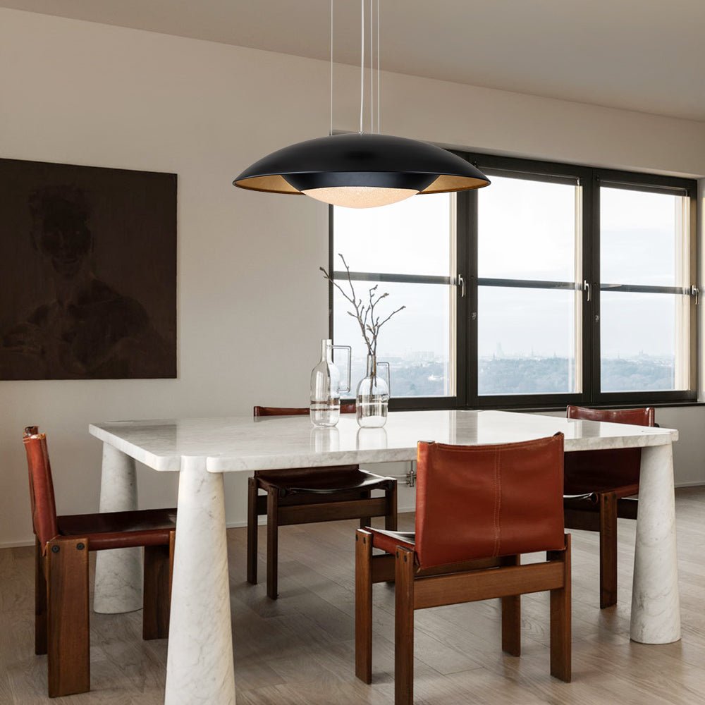 Dimmable Modern Saucer UFO LED Pendant Light - LightfixturesUAE