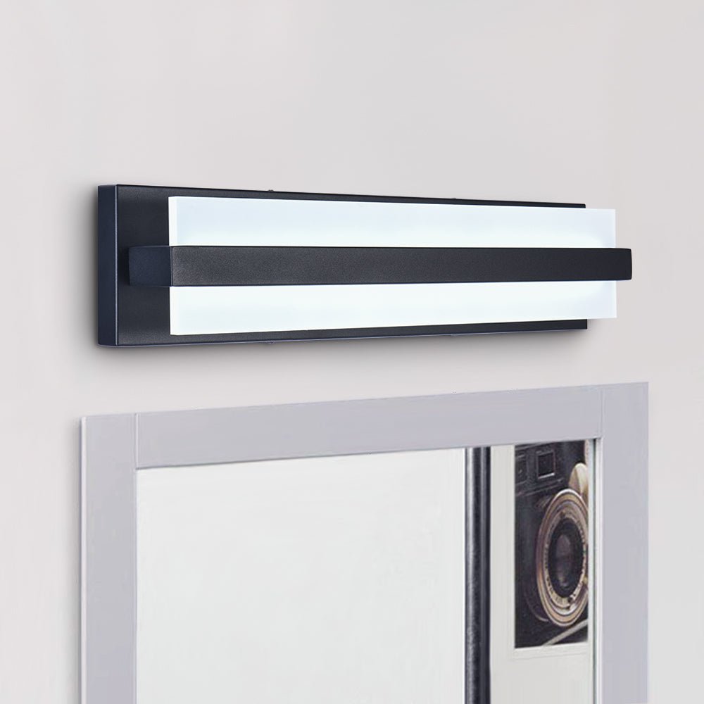 Dimmable Rectangular LED Vanity Light - LightfixturesUAE