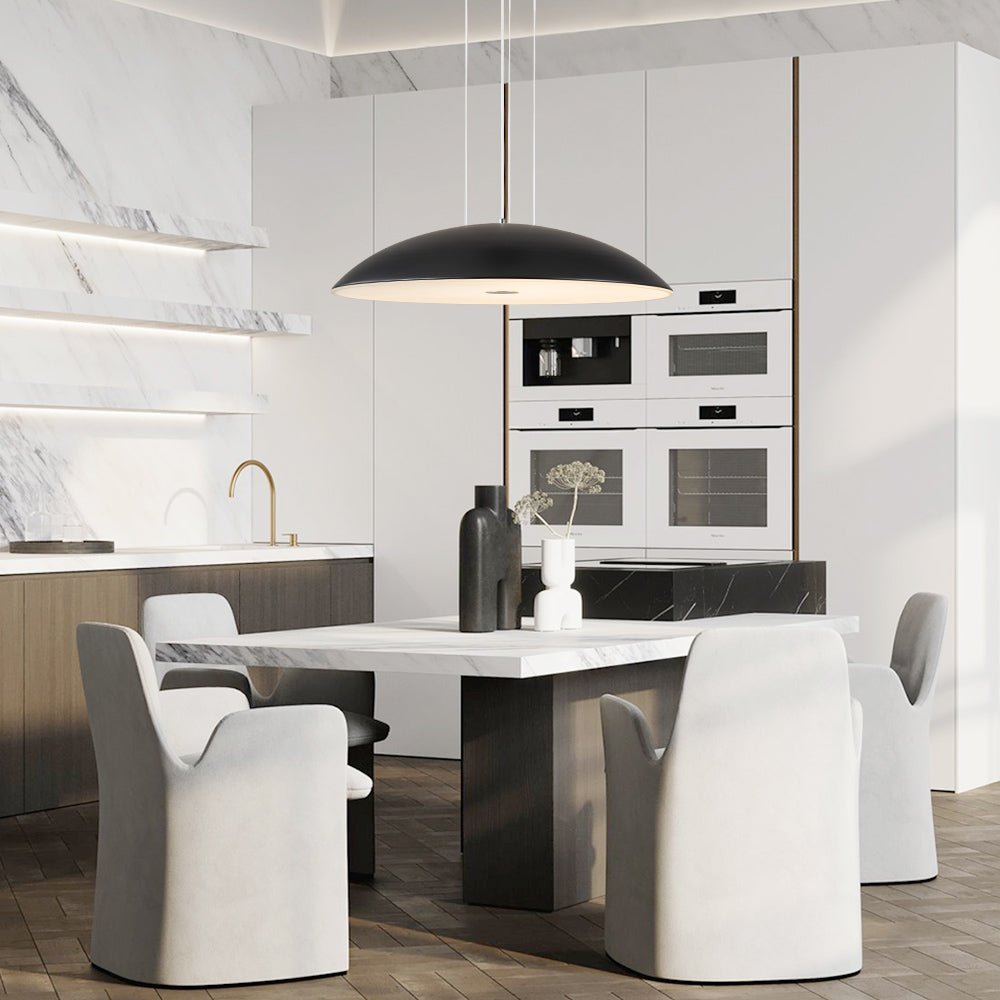 Dimmable Saucer LED Dome Pendant Lighting - LightfixturesUAE