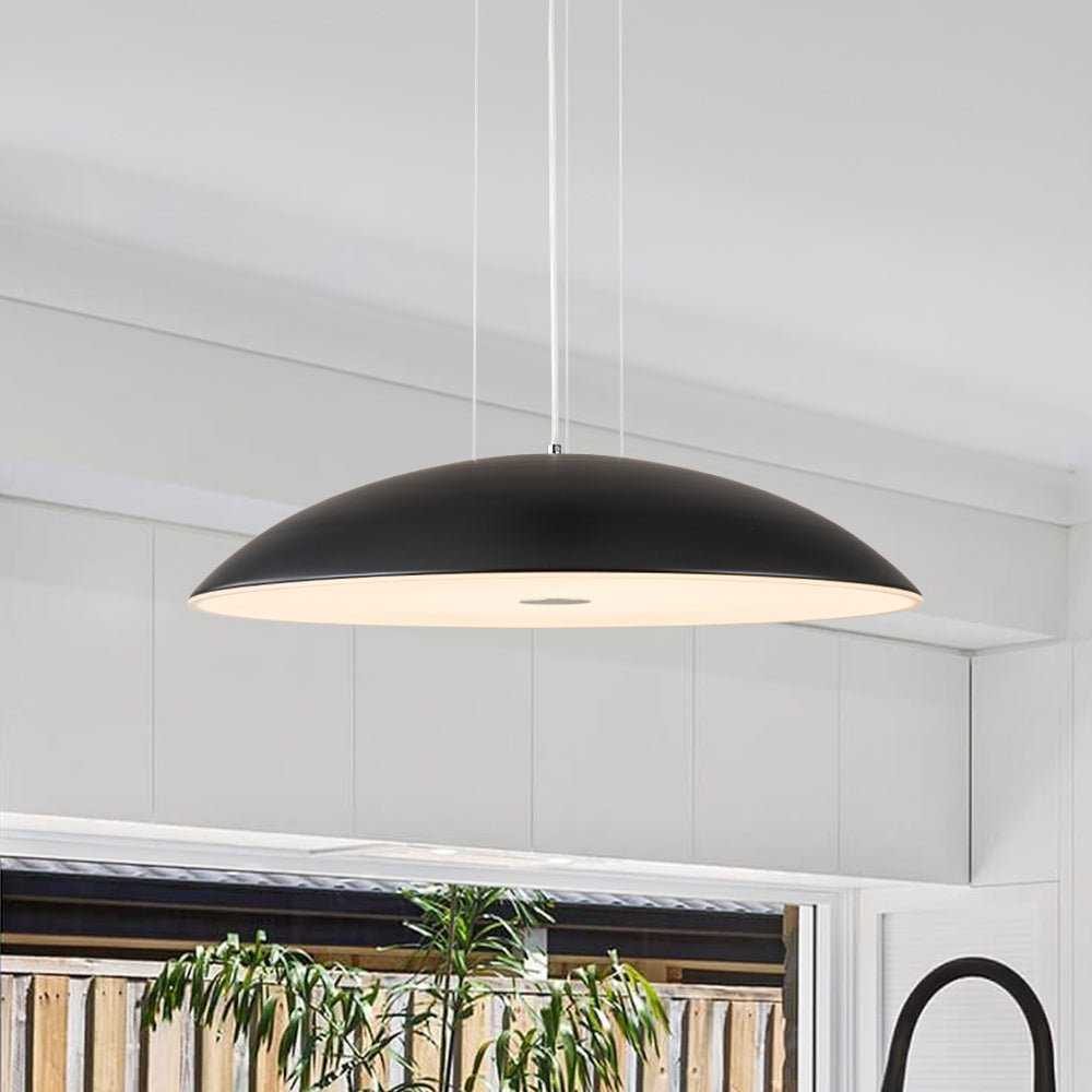 Dimmable Saucer LED Dome Pendant Lighting - LightfixturesUAE
