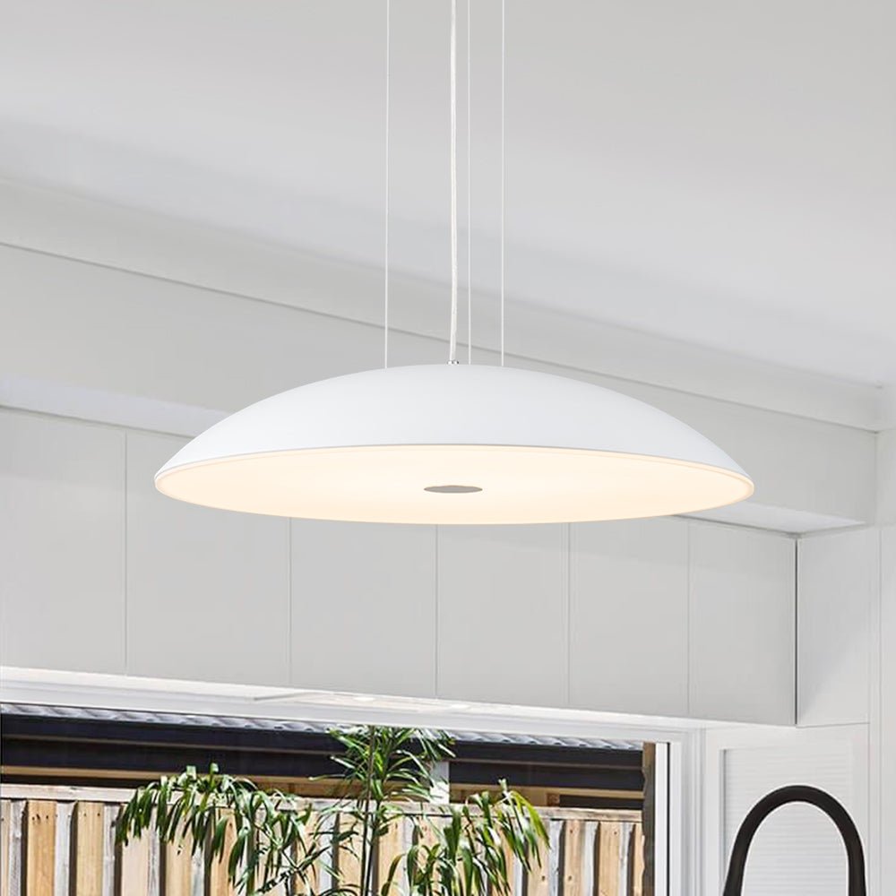 Dimmable Saucer LED Dome Pendant Lighting - LightfixturesUAE