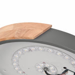 Dimmable With Romote Control LED Round Flush Mount Ceiling Light - LightfixturesUAE