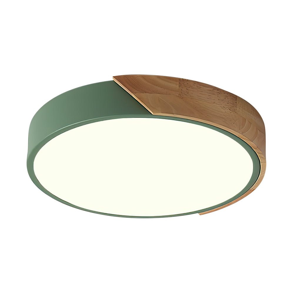 Dimmable With Romote Control LED Round Flush Mount Ceiling Light - LightfixturesUAE
