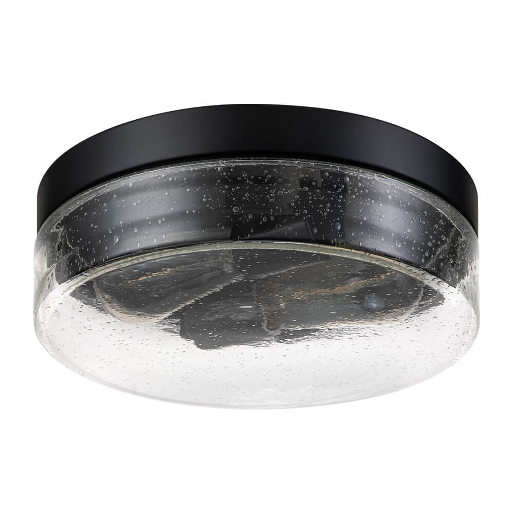Farmhouse 2 - Light Seeded Glass Flush Mount Ceiling Light - LightfixturesUAE