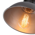 Industrial 3 - Light Linear Dome Pendant Lighting - LightfixturesUAE